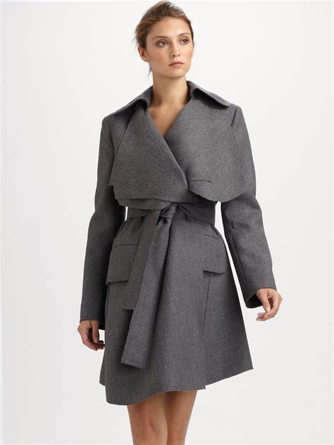 fendi wool coat